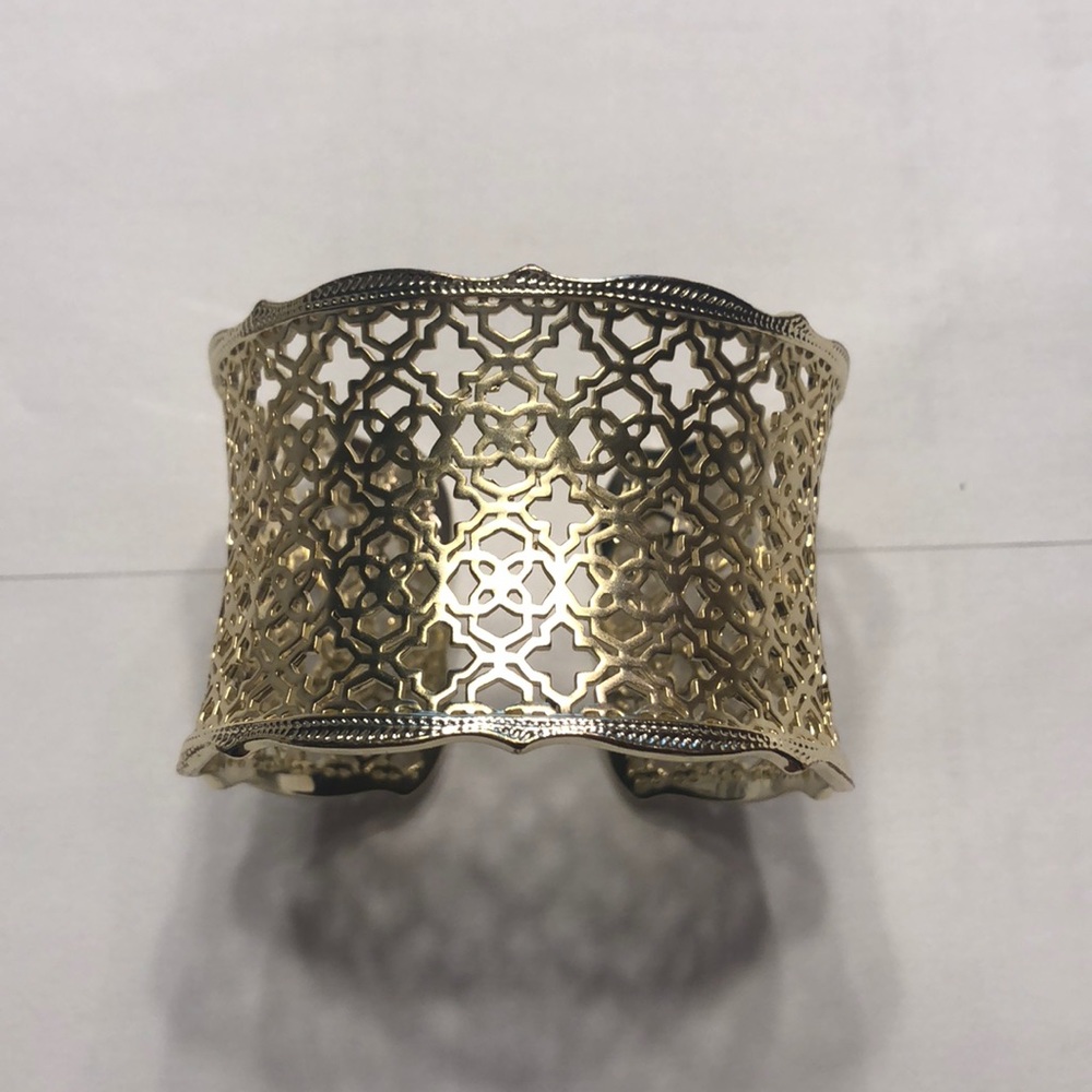Kendra Scott Candace Bracelet Cuff Gold